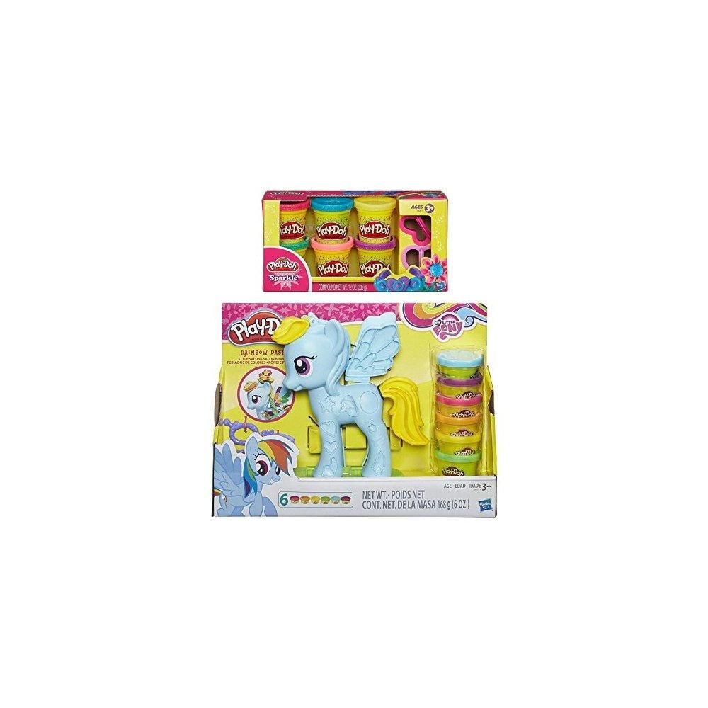 play doh my little pony rainbow dash style salon playset play doh my little pony rainbow dash style salon playset
