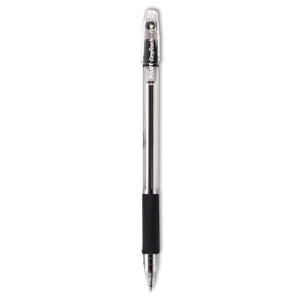 Bolígrafo PILOT EasyTouch Punta Fina Tinta Negra Paquete de 12