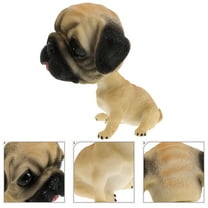 Hemoton Cute Bobblehead Dog Dashboard Toy in Multiple Colors Resin Material Car Decoration Accessory