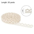 thumbnail image 2 of Uxcell Lace Ribbon 30 Yards 0.39 Inch Cotton Lace Trim for Craft,Gift Wrappers,Headbands,Beige Style 4, 2 of 5