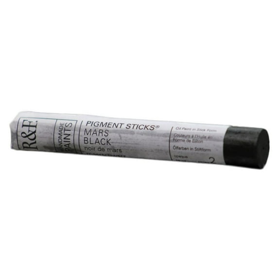 R&F Handmade Paints Pigment Stick, 38ml, Mars Black
