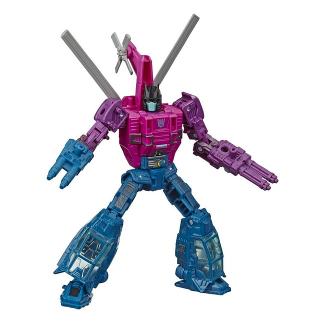 Transformers Toys Generations War for Cybertron Deluxe WFC-S48 Spinister Figure - Siege Chapter - 5.5-inch