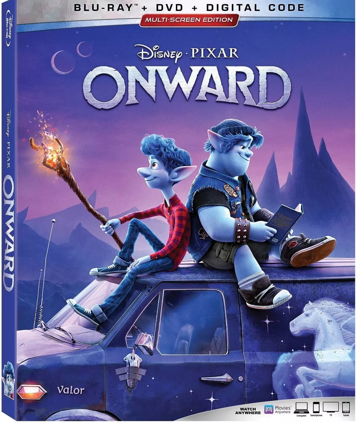 Onward / Frozen 2 Blu Ray DVD Bundle - Walmart.com