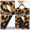 thumbnail image 6 of Black and Orange Leopard Print Teens Toddler Nap Mat with Pillow, Sleeping Mat Bag for Preschool Daycare 60"x20", 6 of 6