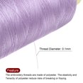 thumbnail image 4 of Unique Bargains Polyester Embroidery Thread Thread Spools Savers Kit, Light Purple Blue, 4 of 6