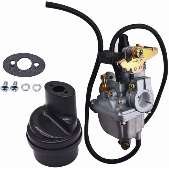 Genrics Autoparts New Carburetor Air Filter Fit for Suzuki LT50 LT 50 LT-A50 2002-2005 Suzuki JR50 1984-2006 Carb