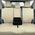 thumbnail image 3 of For 2021-2024 Ford Bronco Sport FH Group Neoprene Custom Fit Seat Covers Water Resistant Solid Beige - Rear Set, 3 of 9