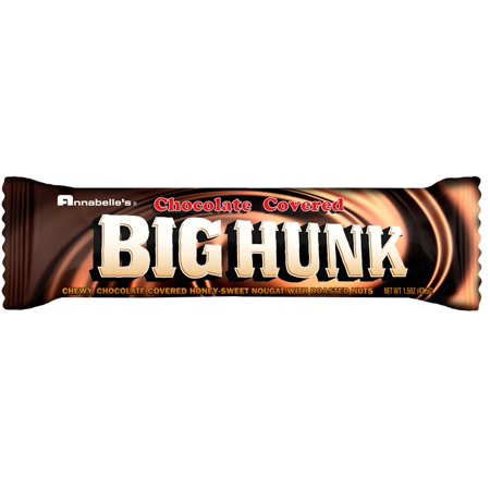 Annabelle s Milk Chocolate Covered Big Hunk  1.5 Ounce Bars - 24 Count Display Box