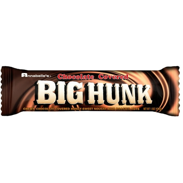 Annabelle's Milk Chocolate Covered Big Hunk, 1.5 Ounce Bars 24 Count