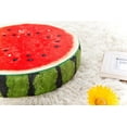 thumbnail image 6 of Yirtree Round Throw Pillows 13 Inch Orange Kiwi Watermelon Fruit , 3D Print Decorative Plush Funny Fruit Stuffed Cushions Toy Seat Pad for Couch, Chair, Floor, Sofa, 6 of 8