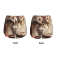 thumbnail image 3 of Gukieu Vintage Floral Vase With Books Print Women's Sports Shorts with Drawstring Elastic Waistband for Running, Yoga, Fitness-X-Large, 3 of 7