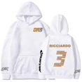 thumbnail image 4 of Mclaren F1 Chandail à Capuchon Formule un Racer Manches Longues Lettre Daniel Ricciardo 3 Logo Mode Urbaine Imprimé Chandail en Molleton Homme Taille Eu Vintage, 4 of 5