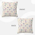 thumbnail image 3 of ZICANCN Decorative Throw Pillow Covers , Baby Kids Pregnancy Couch Sofa Decorative Knit Pillow Covers for Living Room Farmhouse 16"x16", 3 of 8
