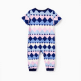 thumbnail image 4 of PatPat Valentine's Day Family Pajamas Short-sleeve Heart Print Matching Set, 4 of 6