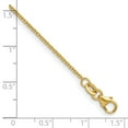 thumbnail image 2 of 14k Solid Yellow Gold 1.5mm Cable Chain Necklace 20 Inch Chain Necklace for Women and Men, 2 of 2