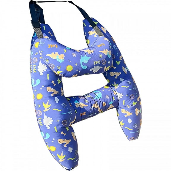 XIBUFE Dinosaur Kids' Car Pillow - H-Design Lightweight Travel Neck Support