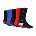 thumbnail image 1 of Mens Pattern Bamboo Fiber Socks | 5 Pairs | Sockshop Wildfeet | Colourful Dress Socks, 1 of 2