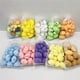 thumbnail image 2 of Huevos manchados de Pascua Partículas de espuma de colores Huevos Huevos de pájaro Huevos de paloma-Rosa 30 piezas Paquete mixto de tres especificaciones (30 piezas: 10 piezas 1,5, 2 of 8