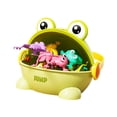 thumbnail image 4 of Divertidos juguetes de rana que rebota, colores surtidos, ranas saltadoras de Pascua, ranas de juguete saltadoras para rellenos de bolsas de regalos, Verde, 4 of 8