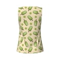 thumbnail image 5 of Lsque Kiwi Ice Cream Printed Workout Tank Tops for Women, Athletic Sports Tank Tops, Compression Sleeveless Dry Fit Shirts,Sleeveless Yoga Shirt-Medium, 5 of 9