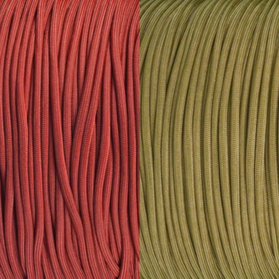 Paracord Planet College Sports Team Fan 550 Paracord Kits in Team Spirit Colors - 100 Feet Per Color