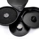 thumbnail image 3 of 2 Pack 3 Tier Bar Glass Rimmer Bartender Tool with Sponge, Black Plastic Sugar Salt Glass Rimming with 3 Swing Out Trays for Margarita and Cocktail, 3 of 4