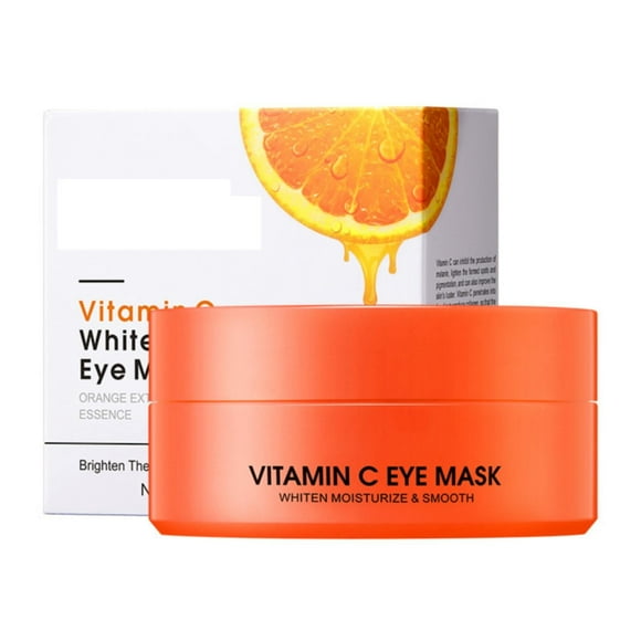 Clear Out Stock! Awwp Orange 2X Vitamin C Hydrating Eye Mask Cublive under Eye 30 Pairs Vitamin C Eye for Puffy Eyes & Dark Circles Reduce under Eye Bags and Smooth Wrinkles Eye Skin Care Pads With