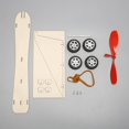 thumbnail image 2 of serony Physical Scientific Experiment Set Rubber Band Power Car Toy for Children, 2 of 9