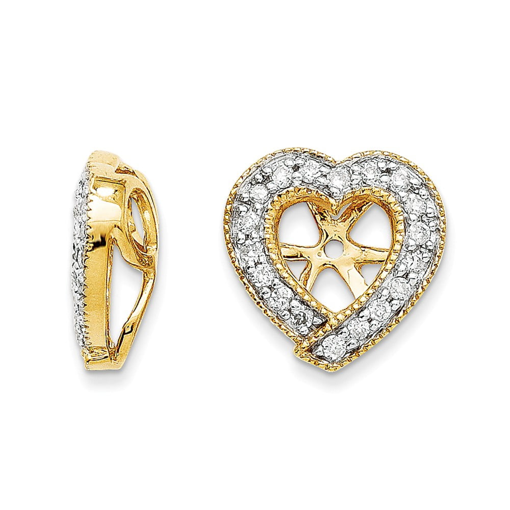 Kevin Jewelers 14K 0.250 ct. Diamond Earring Jacket