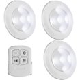 thumbnail image 1 of Wireless Led Puck S With Remote , Ed S For Under Cabinet Ing,dimmable Closet, 1 of 4