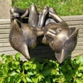 thumbnail image 3 of Estatuilla Estatua Bonita estatua de gato para citas, ornamento de gato de resina, arte artesanal, escultura de Animal, de gato de pareja enamorada para Magideal Estatuilla Estatua, 3 of 7