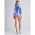 thumbnail image 5 of iiniim Women's Cosplay Holiday Party Bodysuit Space Astronaut Costume Blue M, 5 of 7