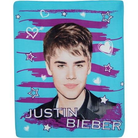 Justin Bieber 50" x 60" Paint Throw