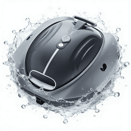 Bubot 300P Cordless Automatic Pool Cleaner Robot – Powerful Pool Vacuum with Superior Suction, DirtLock Tech, Self-Parking, LED Indicator, Fast Charging