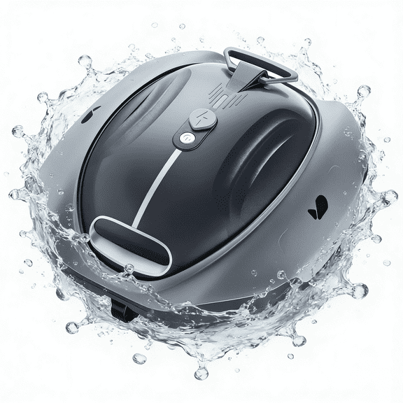 Bubot 300P Cordless Automatic Pool Cleaner Robot – Powerful Pool Vacuum with Superior Suction, DirtLock Tech, Self-Parking, LED Indicator, Fast Charging