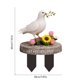 thumbnail image 3 of CaiYueKe Anti War Sign Peace Symbol Floor Decoration Yard Stake Garden Flag Protest Art Acrylic Signage Outdoor Memorial Event Display Unity Message Plaque Campaign Lawn Ornament, 3 of 7