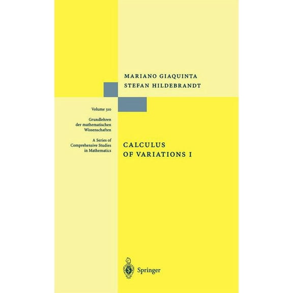 Grundlehren Der Mathematischen Wissensch Calculus of Variations I, Book 310, (Hardcover)
