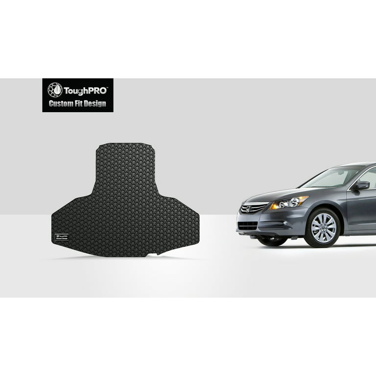Toughpro Trunk Mat Compatible With Honda Accord All Weather Heavy Duty Made In Usa Black Rubber 2009 Com