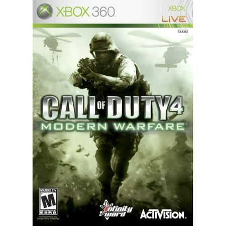 Refurbished Call Of Duty 4: Modern Warfare For Xbox 360 COD (Best Xbox Shooter Games)