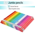thumbnail image 2 of Lápices jumbo Mr. Pen de grafito 2 HB suave, 60 piezas, 2 of 8