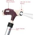 thumbnail image 5 of LHONE Folding Cane Seat Walking Stick,Medical Lightweight Three Leg Cane Seat Walking Stick with Light,Portable Adjustable Anti-Skid Folding Walking Cane with Seat,Massage Seat Board & Handle,330 lbs, 5 of 9