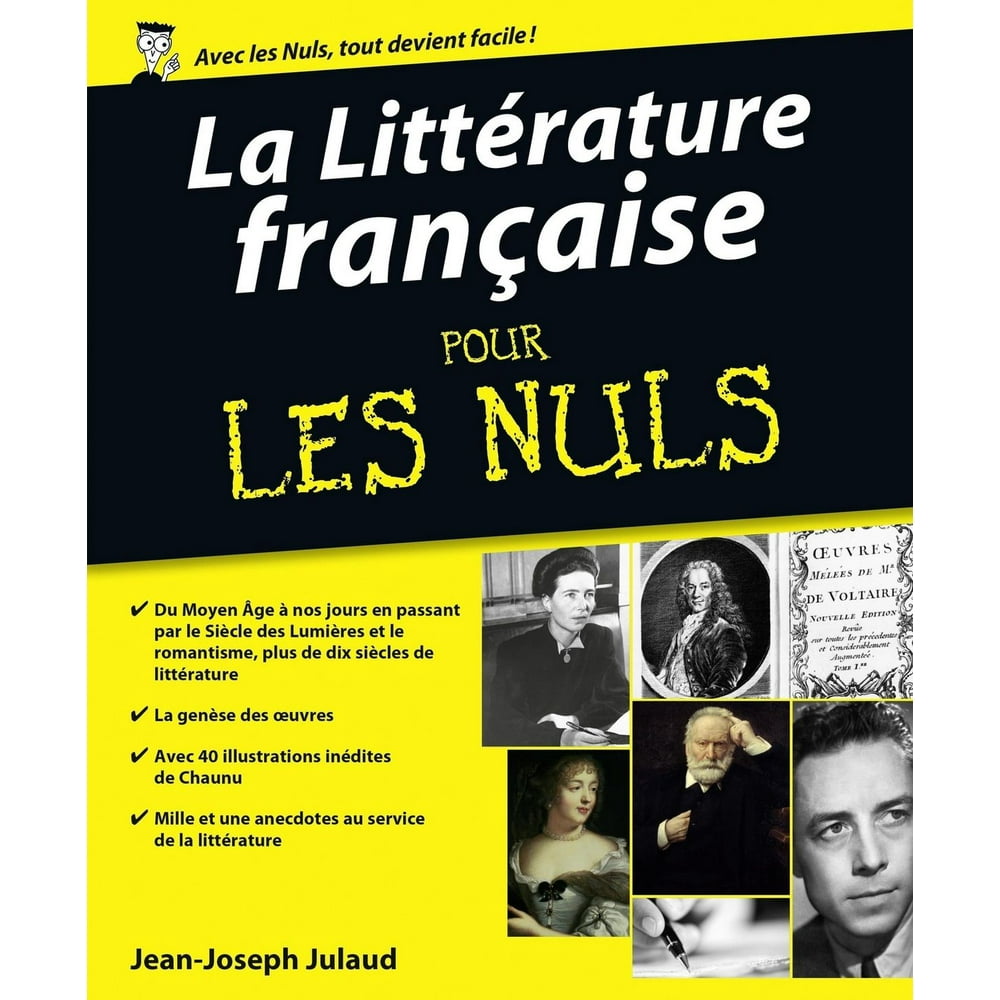 La Littérature française Pour les Nuls eBook La Littérature française Pour les Nuls eBook