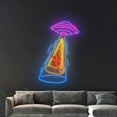 thumbnail image 5 of Handmadetneonsign UFO Abduction Pizza Led Sign, UFO Pizza Neon Sign, Wall Decor, UFO Pizza Light, 5 of 5