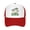 Red, variant on Leaf Unisex Trucker Hats for Men Women Adjustable Casual Baseball Caps for Outdoor Activities Dad Cap
