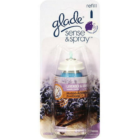 Glade Sense & Spray Refill Lavender & Vanilla, .43 oz