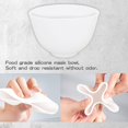 thumbnail image 3 of Juego de cuencos para mezclar mascarillas FERCAISH Silicone White (4 unidades), 3 of 7