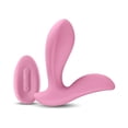 thumbnail image 1 of Secrets Rain Rechargeable G-Spot Vibrator with Remote Control, Pink, 1 of 4