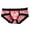 Pink, variant on rygai Men Briefs Butt Lifting Big Pouch Low Rise Elastic Close Fit Underwear Sexy Contrast Color Sweat Absorption Underpants Panties Men Clothing,Red,XL