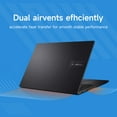 thumbnail image 4 of ASUS Vivobook F1605 16" FHD+ Pro Laptop, Intel Core i7-1355U, 24GB RAM, 2TB SSD, Black, 4 of 6