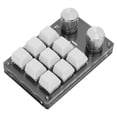 thumbnail image 2 of Teclado mecánico de una mano, teclado inalámbrico programable con acceso directo, mini teclado programable, teclado programable con acceso directo, teclado de calidad profesional, 2 of 14